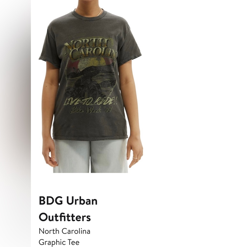 NEW BDG Urban Outfitters North Carolina Graphic Tee